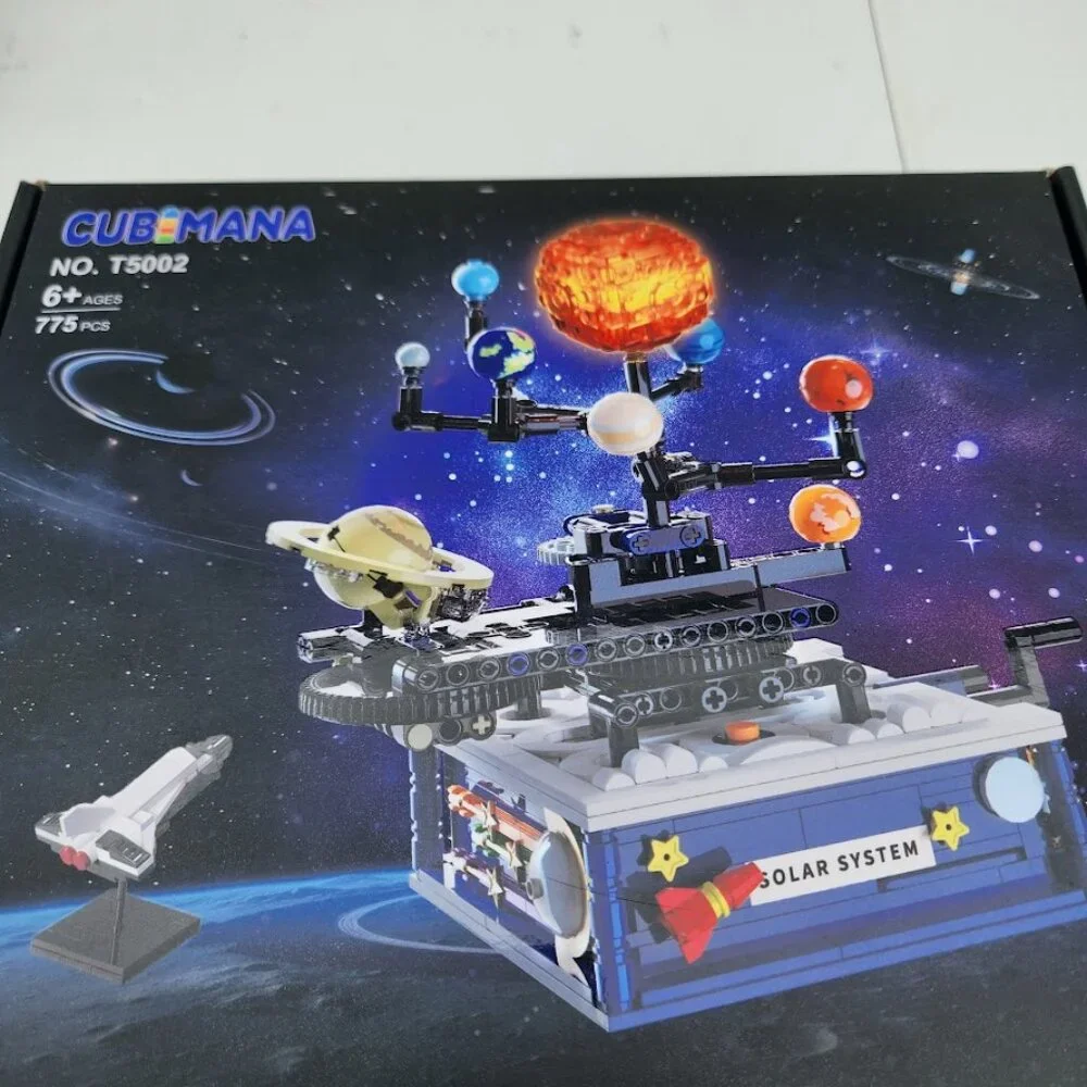 Solar System Building Kit Space Exploration Lego Compatible Rocket Astronomy Edu
